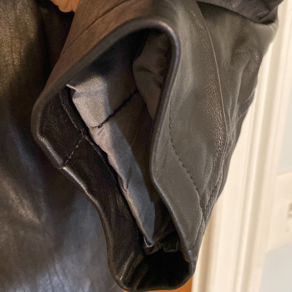 Calvin Klein Leather Jacket Mens XXL - Picture 5 of 8
